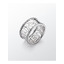 Серебряное кольцо плоское резное 911010546
